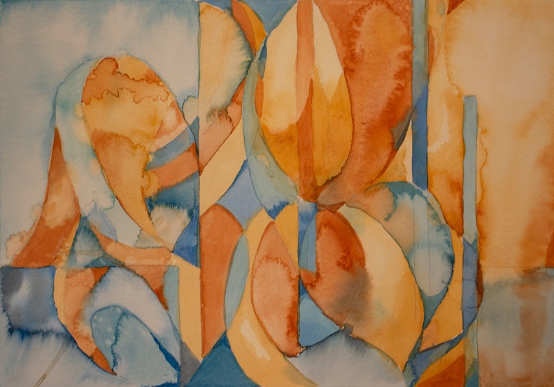 Nancy Rosen Leafish 22x14 watercolor $548..jpeg
